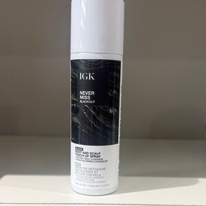 GK Never Miss Blackout Root Touch-Up Spray - Black and White